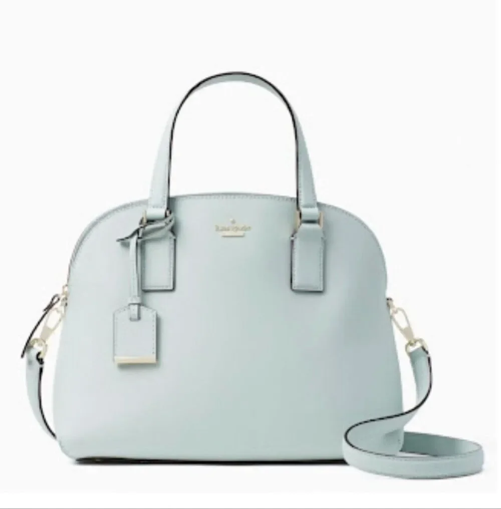 KATE SPADE -Cameron Street Small Hayden Convertible Crossbody/Misty Mint Leather